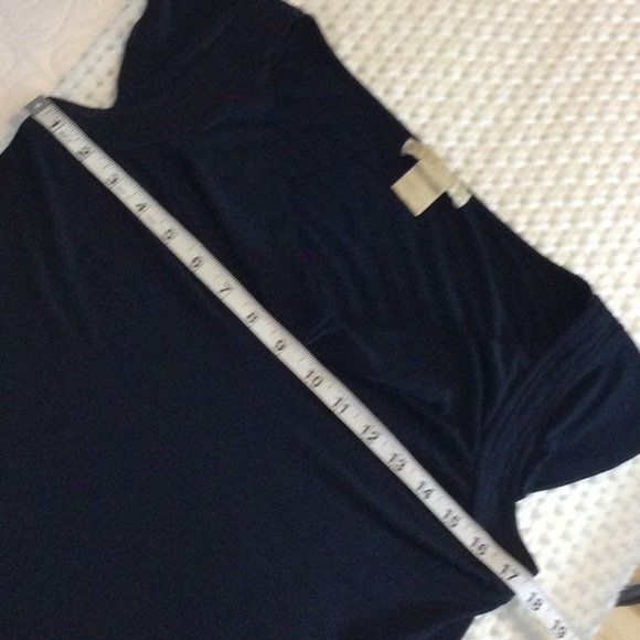 Michael Kors Drape Neck Cap Sleeve Top Sz S - Picture 10 of 10